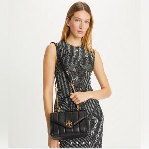 TORY BURCH SMALL KIRA QUILTED SATCHEL
